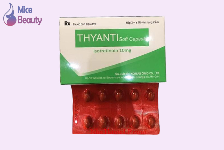 Dạng đóng gói của thuốc Thyanti