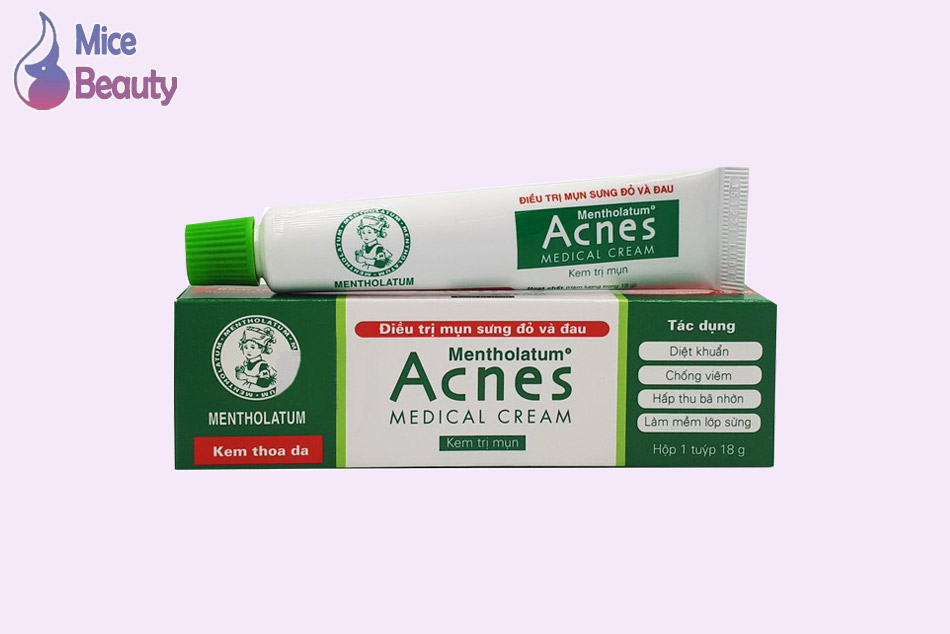 Dạng đóng gói của sản phẩm Acnes Medical Cream