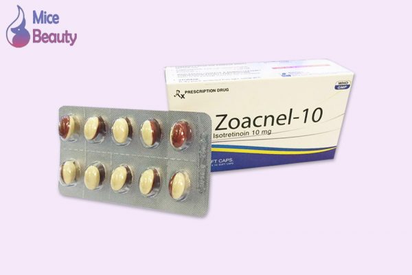 Dạng đóng gói của thuốc Zoacnel 10mg