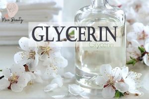 Glycerin mang lại nhiều tác dụng tuyệt vời cho làn da