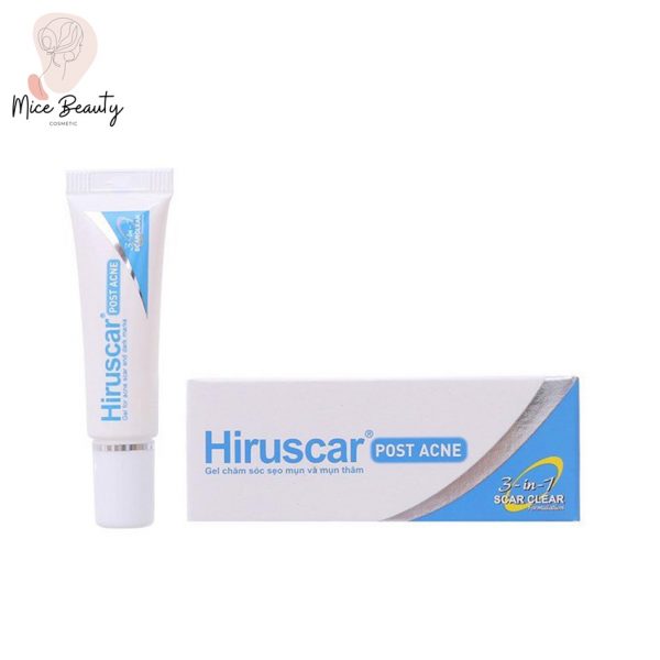 Dạng đóng gói của Hiruscar Post Acne