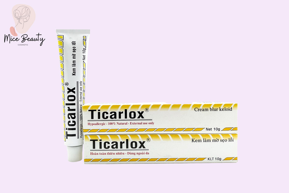 Thuốc trị sẹo rỗ lâu năm Ticarlox