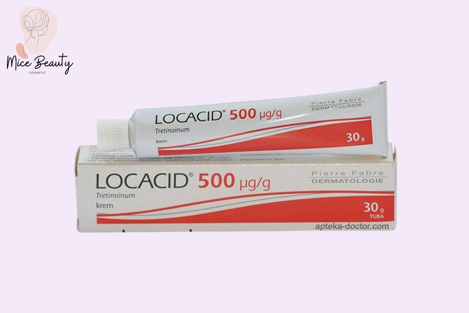 Thuốc Locacid trị mụn bọc chứa Tretinoin